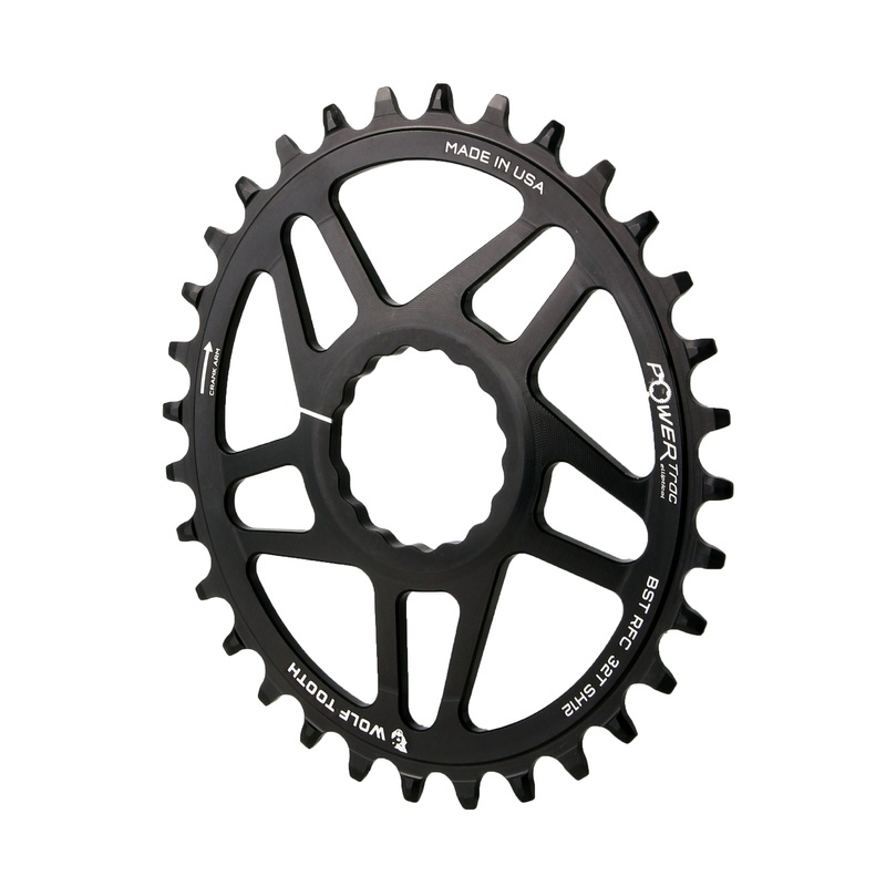 Elliptical Direct Mount Chainring - 32t RaceFace CINCH Boost Drop-Stop ST Shimano 12 Speed HG+ BLK