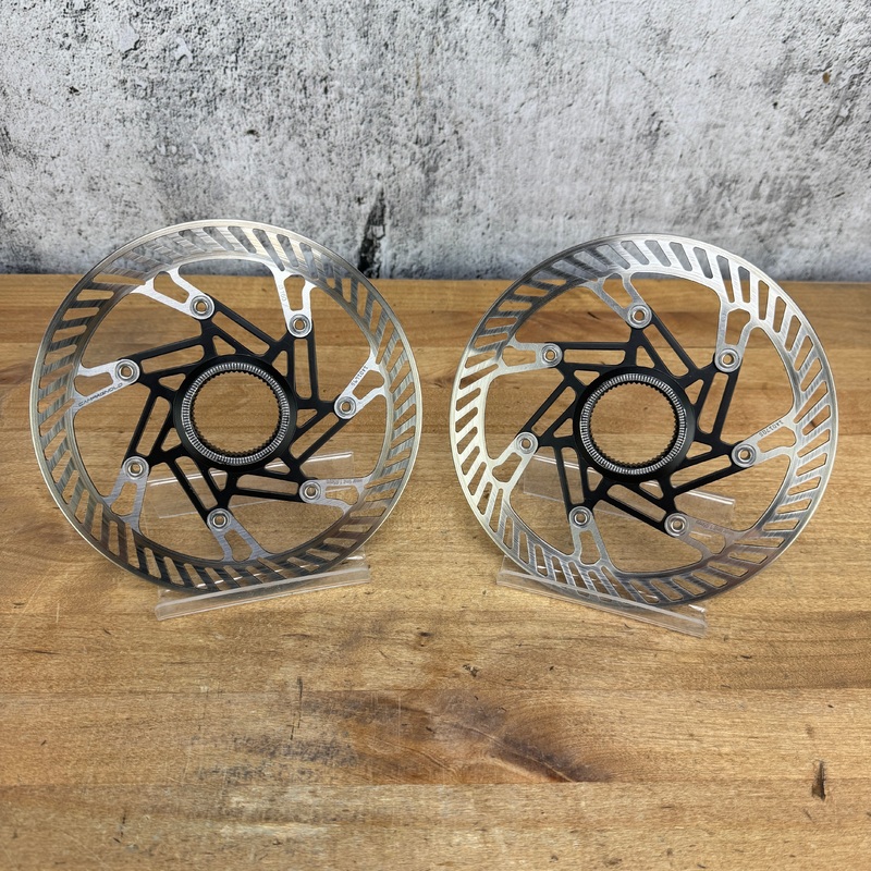 Low Mile! Campagnolo AFS 160mm Centerlock Bike Disc Brake Rotors 310g