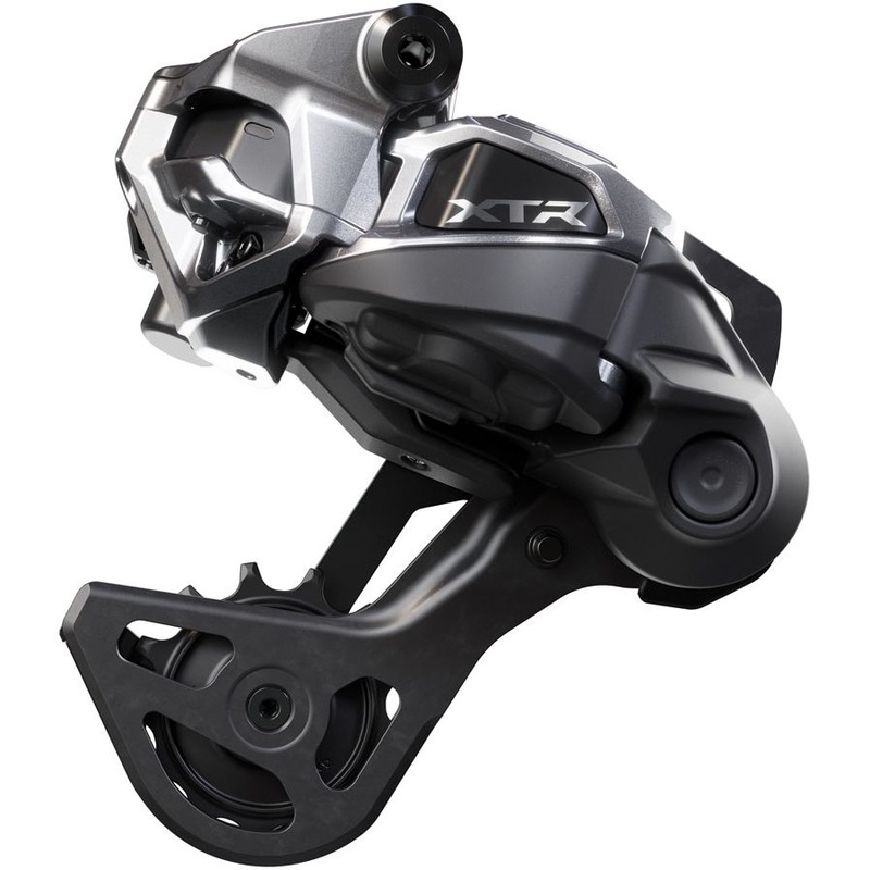 XTR RD-M9250-GS Di2 Wireless Rear Derailleur - 12-Speed, Medium Cage, Shadow ES, Black/Gray