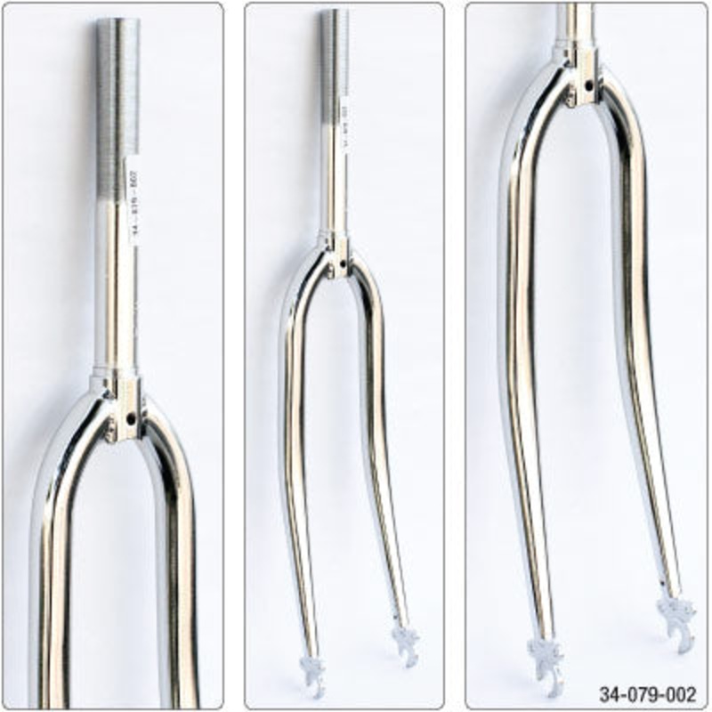 Uc Replacement Fork,26 Cruiser 1'',21.1,Cp,Threaded,See Specs Replacement Forks Ultracycle Forks  26'' 26'' Chrome