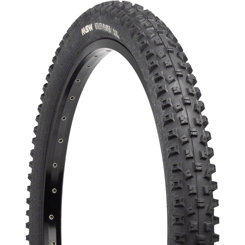 Utility Player Tire - 24 x 2.25 Black Rigid Wire Bead 33tpi