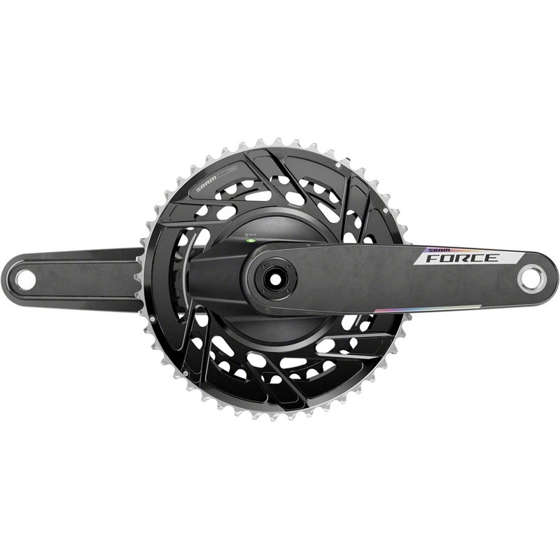 Force AXS Power Meter Crankset - 172.5mm 12-Speed 50/37t Thread Mount 8-Bolt PM Spider DUB Spindle Carbon E1