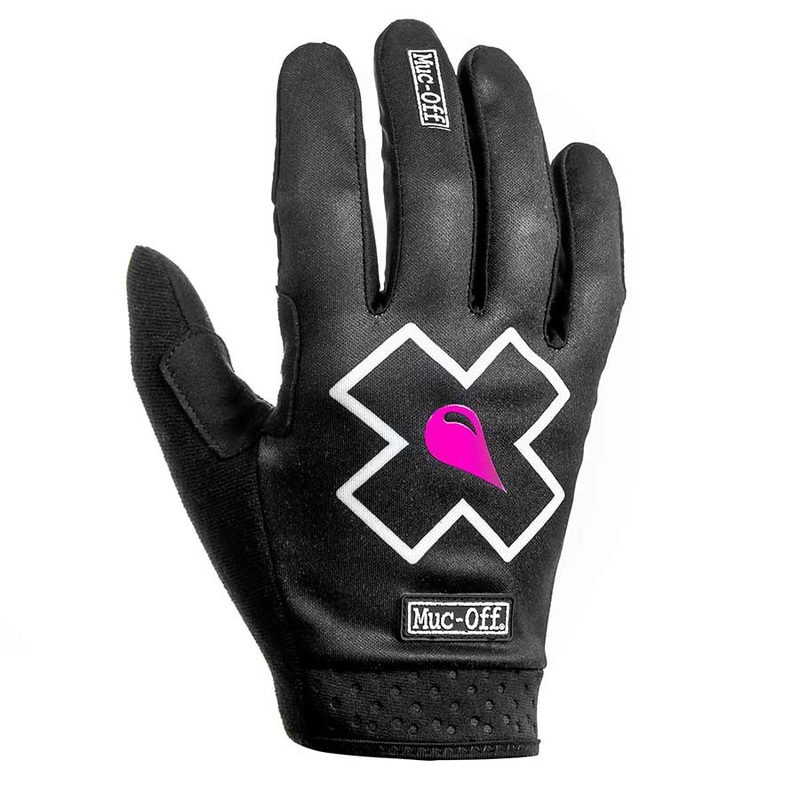 MTB Gloves - Black Full-Finger Large