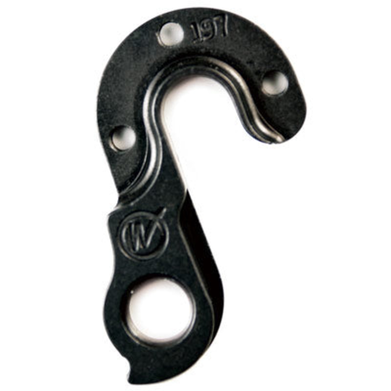 Wmfg Derailleur Hanger #197 Replacement Derailleur Hangers Wheels Mfg. Derailleur NA Black