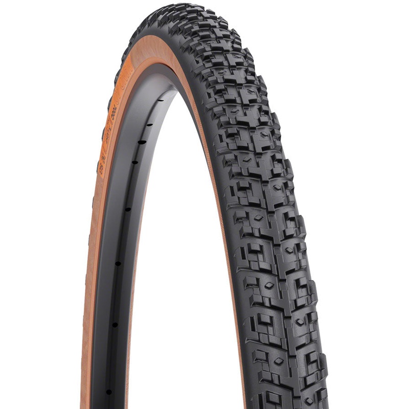 WTB Nano Tire - 700 x 40 TCS Tubeless Folding BLK/Tan Light/Fast Rolling Dual DNA SG