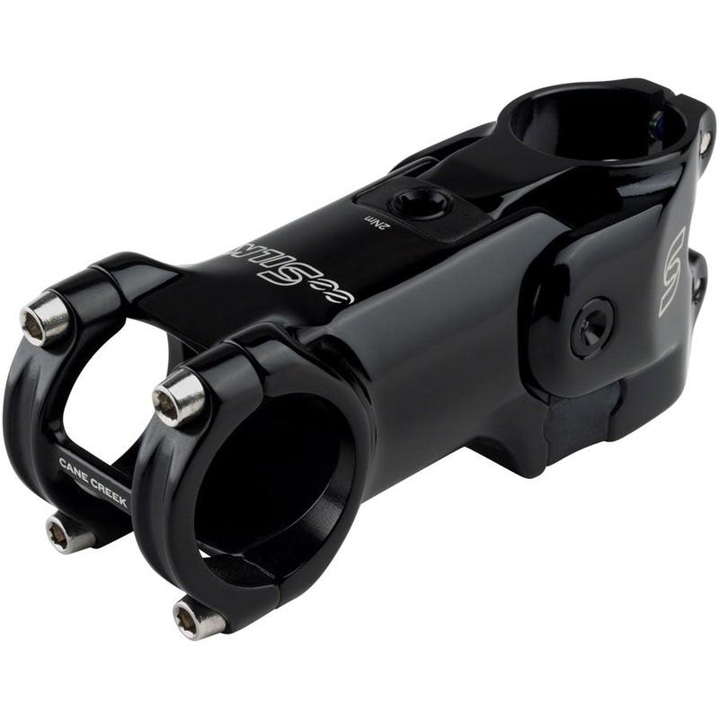 eeSilk Stem - 70mm 31.8mm -6 1 1/8" Alloy Black w/o Comp Switch
