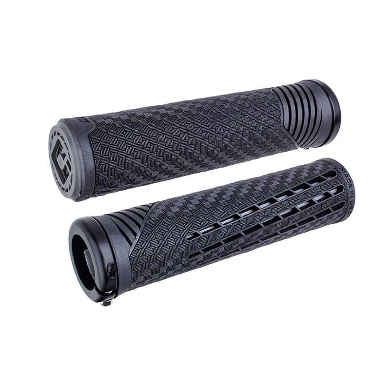 CF V2.1 Grips - Black/Gray/Black Lock-On