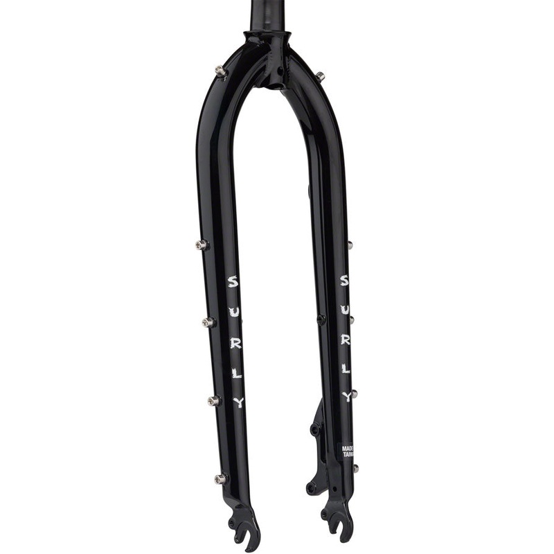 Surly Cocktail Fork - 420mm 29/27.5" QR x 100mm 1-1/8" Straight Steerer BLK