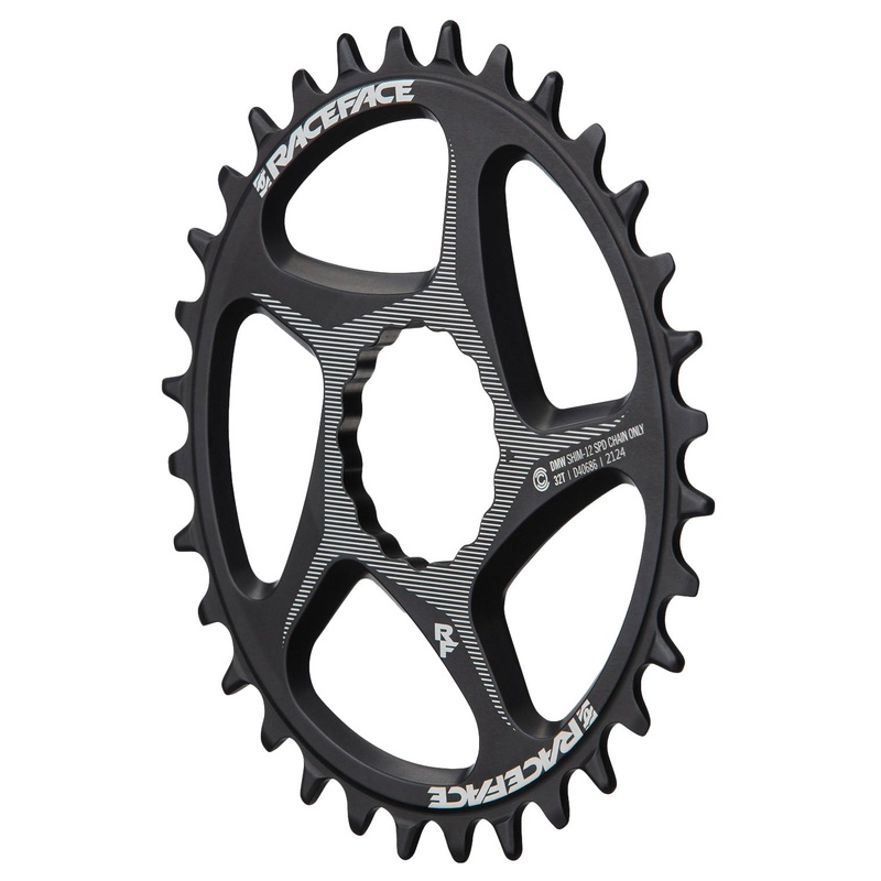 Direct Mount Wide Chainring - 32t DM CINCH For Shimano 12-Speed HG+ Compatible Chain BLK