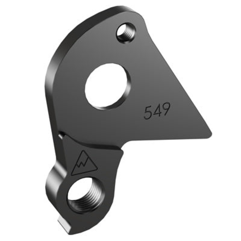 Wmfg Derailleur Hanger #549 Replacement Derailleur Hangers  Derailleur NA Black