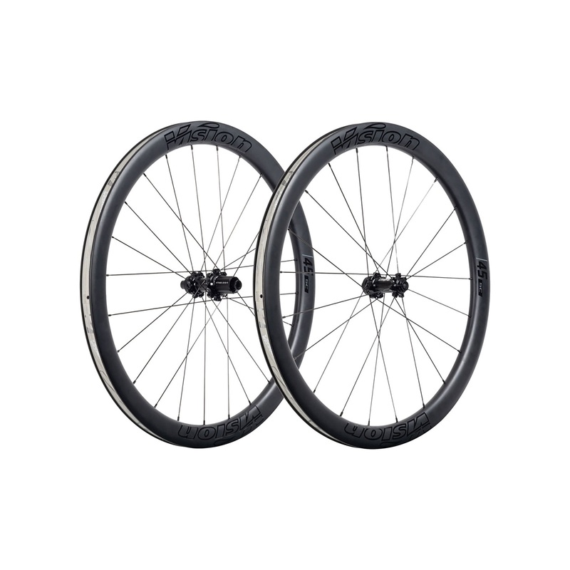 Vision SC45 TL Carbon Tubeless 700c Wheelset Shimano HG