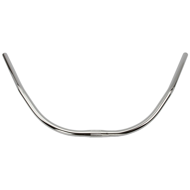 Beach Cruisers with Moon Handlebars 25.4mm Chrome -Live4Bikes 25.4 3 1/4 " 30 3/4"