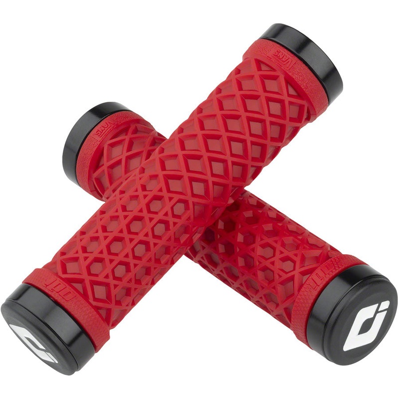 ODI Vans Lock-On Grips - Red