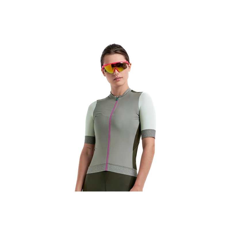 Peppermint Cycling Gravel Jersey Spruce Medium