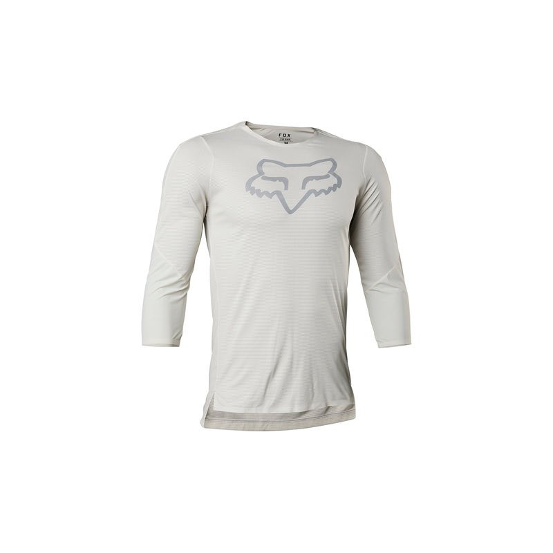 Fox Racing Flexair Ascent 3/4 Sleeve Jersey Vintage White L