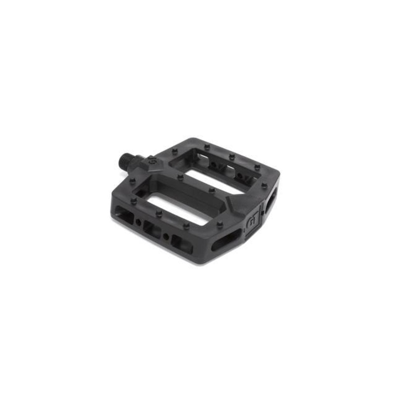 GT Logo PC Pedals 9/16 Black
