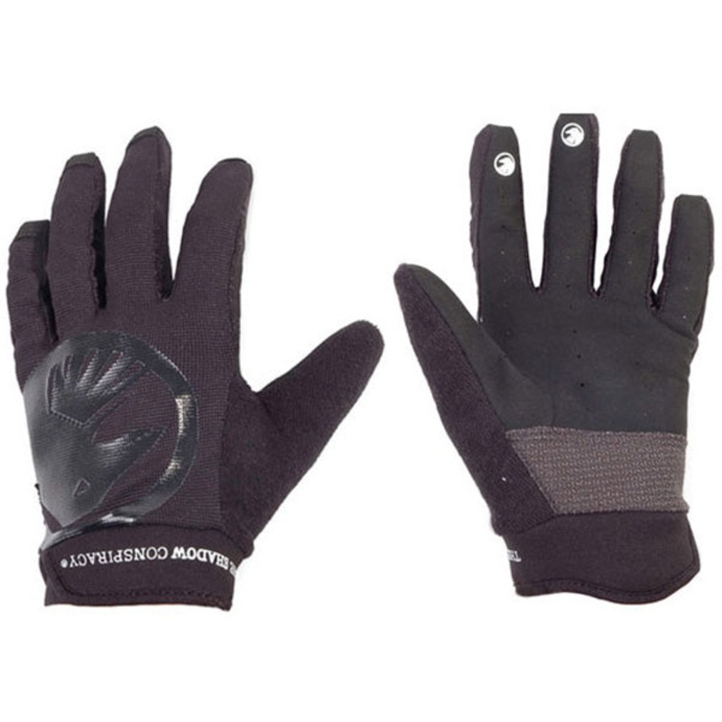 Shadow Conspiracy Crow'd BMX Race Gloves-Black Adult Small