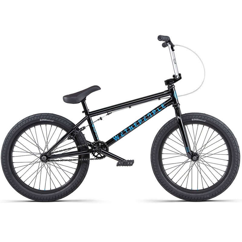 We The People CRS 20.25"TT BMX Bike-Black