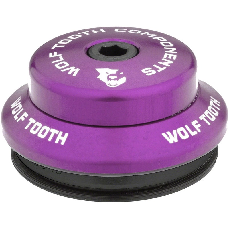 Wolf Tooth Performance Headset - IS41/28.6 Upper 7mm Stack Ultraviolet Purple