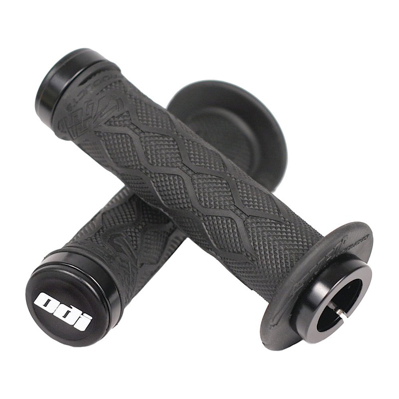 TANGENT ODI LOCK ON GRIP FLANGED 100MM BLACK LOCK RING
