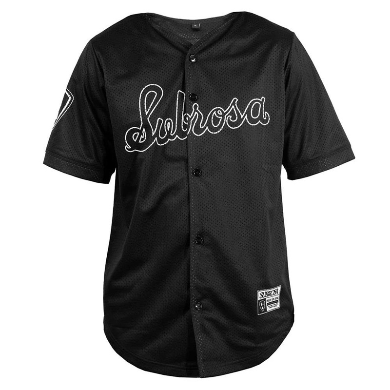 Subrosa Walk Off Jersey - Black Black Small