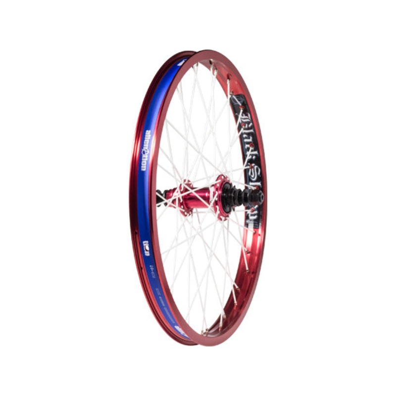 Alienation Axis Cassette Pro BMX Freestyle Wheel-Rear-20x1.75" Black