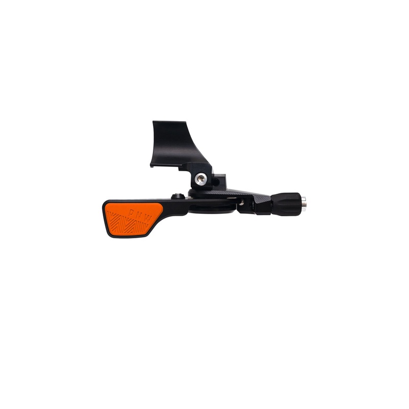 PNW Components Loam Dropper Seatpost Lever Kit Shimano I Spec II Clamp Orange