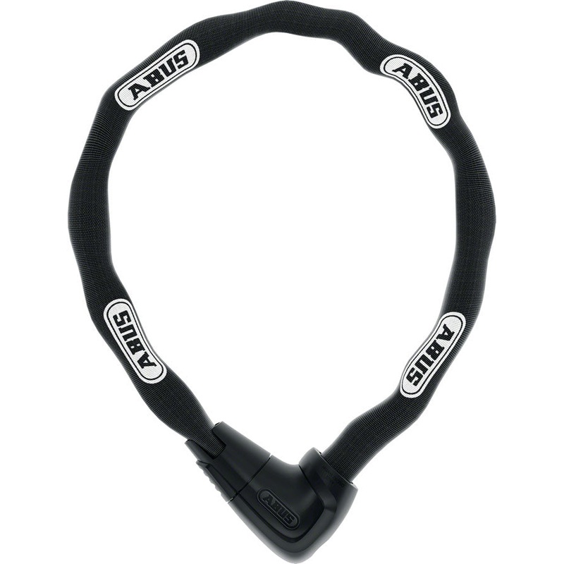 Abus  9809K/140 Steel-O-Chain Key Lock - Black