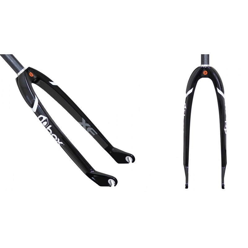 Box One XE Expert Carbon 24" Race Forks (10mm) Black & White