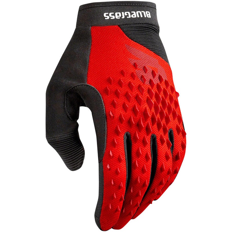 Bluegrass Prizma 3D Gloves - Red, Full Finger, Small