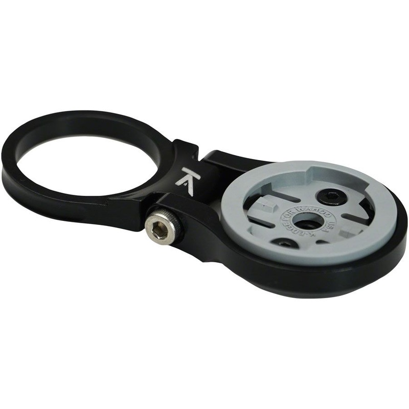 Adjustable Stem Mount for Wahoo Bolt and ELEMNT Computers: Black