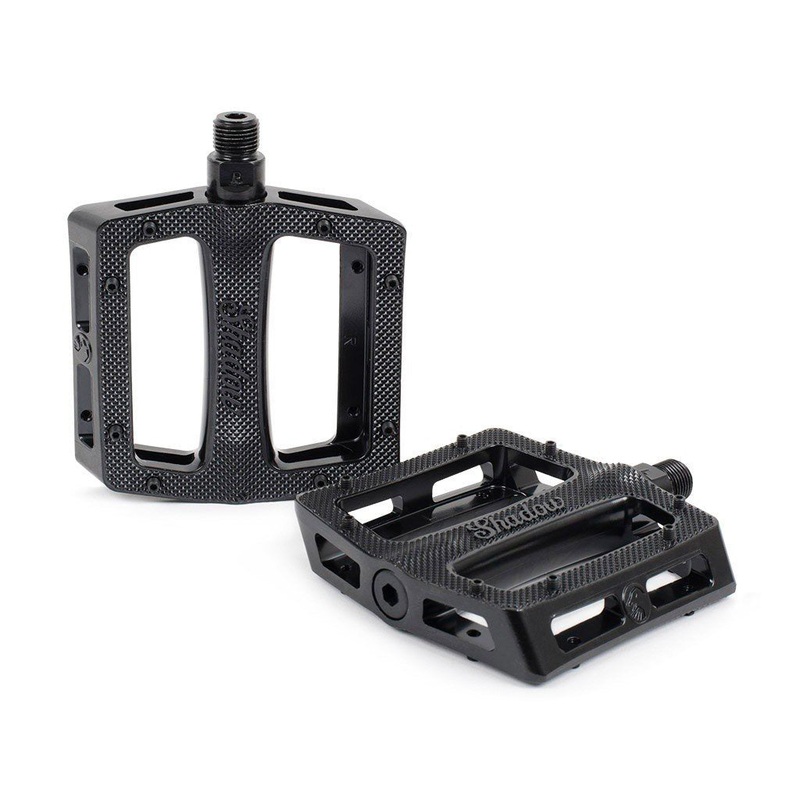 Shadow Conspiracy Metal Platform Pedal-Sealed Black