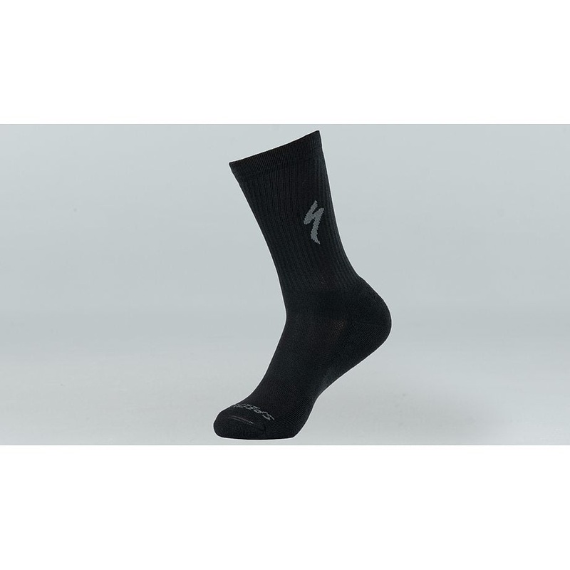 Specialized techno mtb tall sock black s