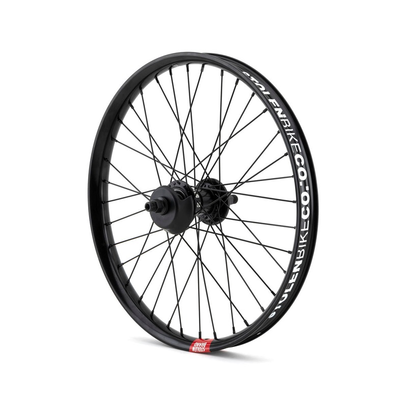 20" RAMPAGE PRO STREET REAR CASSETTE WHEEL, BLACK Cassette RHD Black