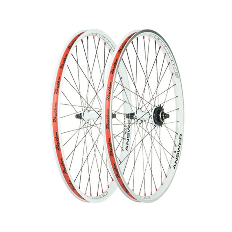 Custom Wheelset: Answer Pinnacle Rims with Answer Holeshot Hubs-24x1.75"