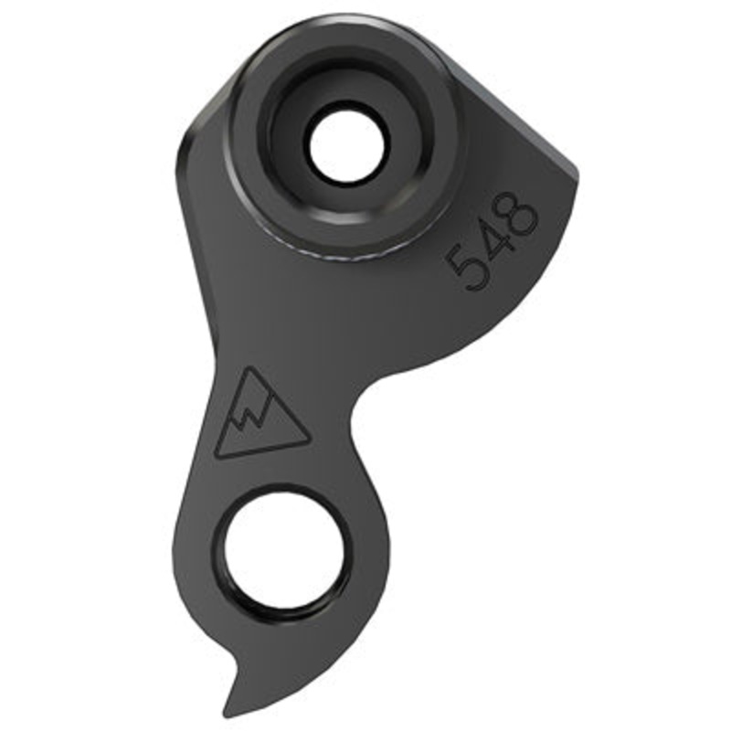 Wmfg Derailleur Hanger #548 Replacement Derailleur Hangers  Derailleur NA Black