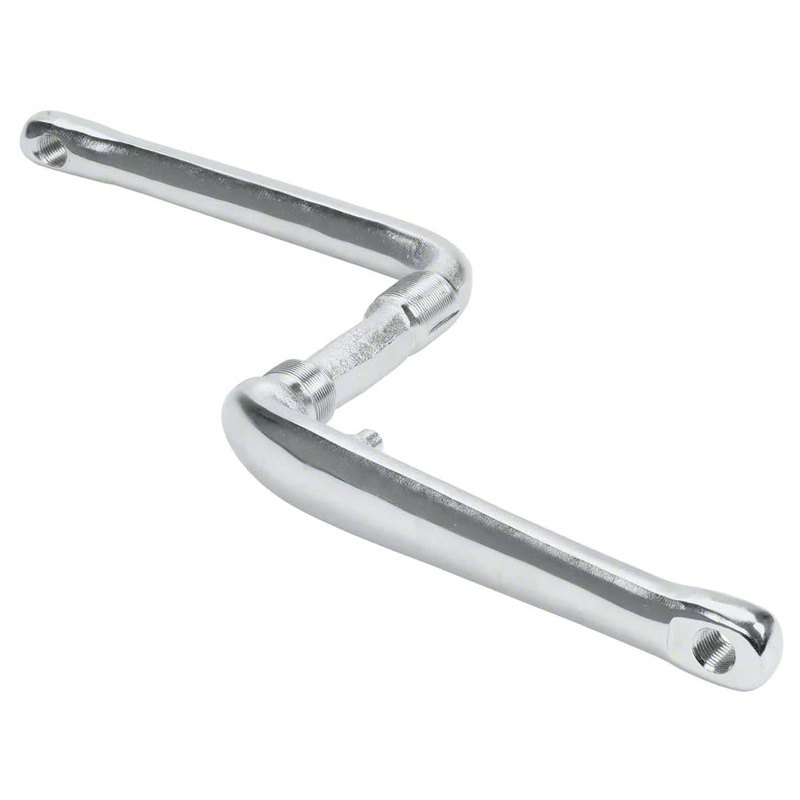 Beach Cruiser 1 Piece heavy duty crank 7-1/2" Chrome - Live4Bikes 7-1/2 in