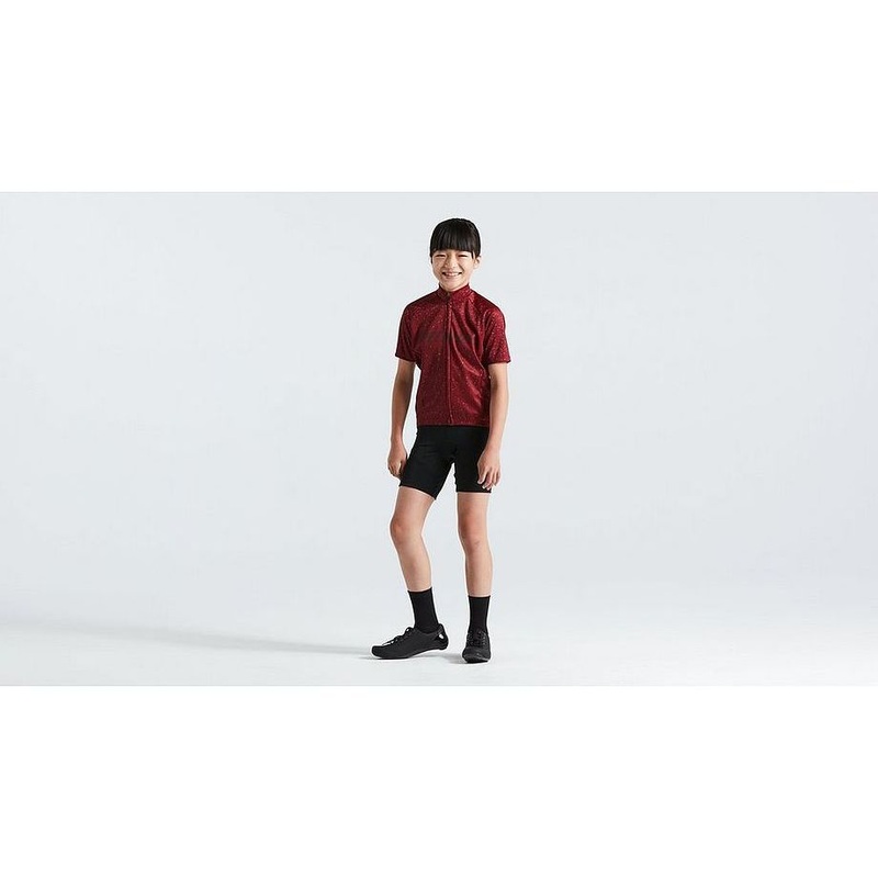 Youth RBX Comp Logo Short Sleeve Jersey Maroon S