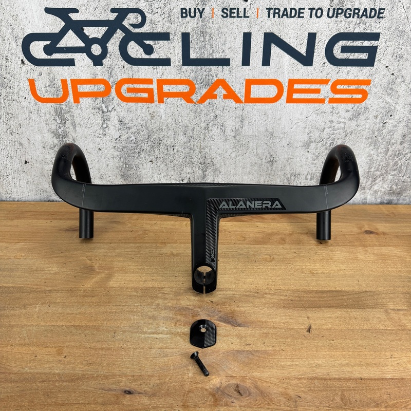 Deda Elementi Alanera 44cm x 100mm Carbon -8 Degree Integrated Handlebar 374g