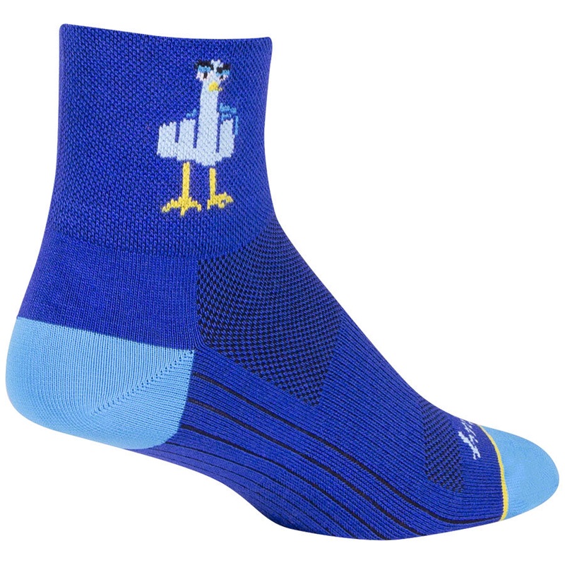 SockGuy Classic The Bird Socks - 3" Large/X-Large