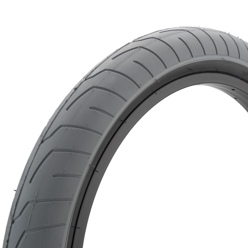 20x2.40 Kink Sever BMX tire - Gray w/ Blackwall