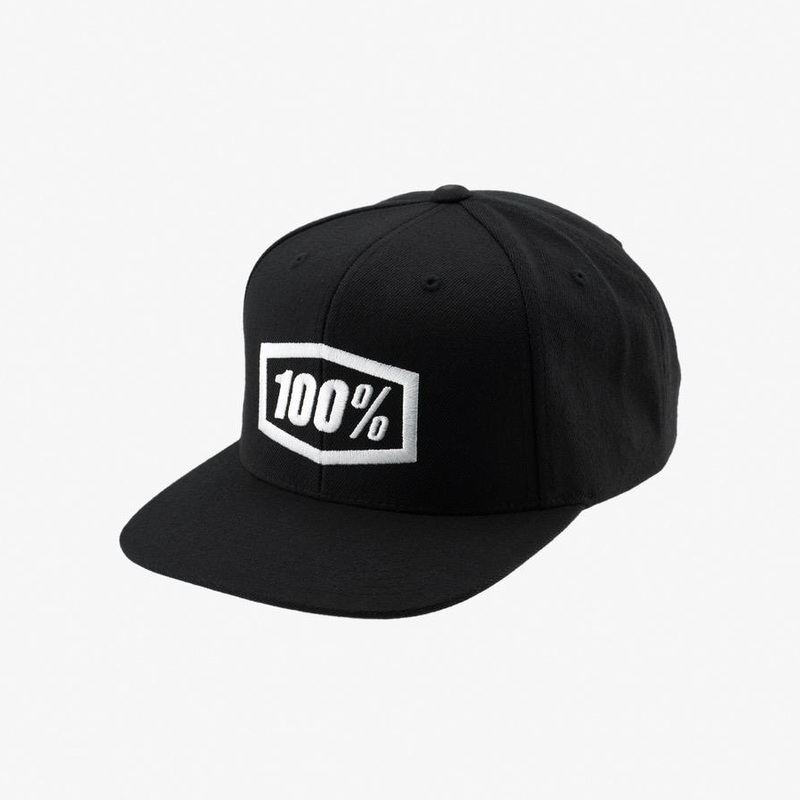 100% Essential Corpo Snapback Hat-Black Youth