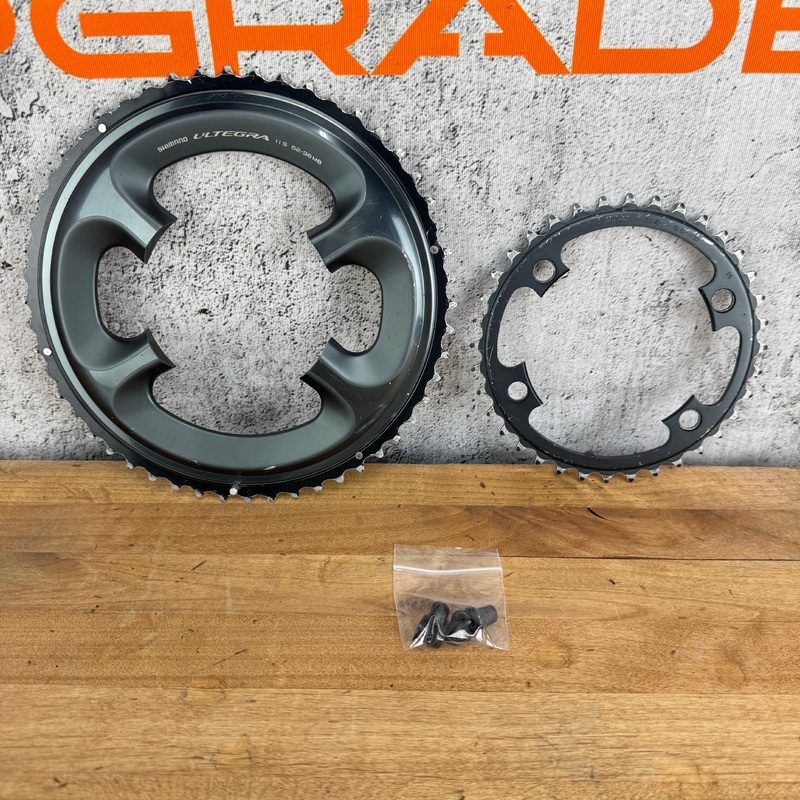 Shimano Ultegra FC-6800 52/36t 11-Speed 110BCD 4-Bolt Chainring Set 154g