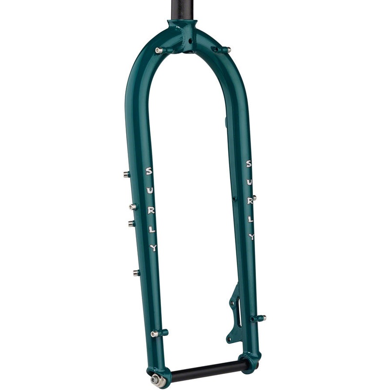 Wednesday Fork - 26" 15x150mm Thru-Axle 1-1/8" Straight Steerer Steel OG Algae