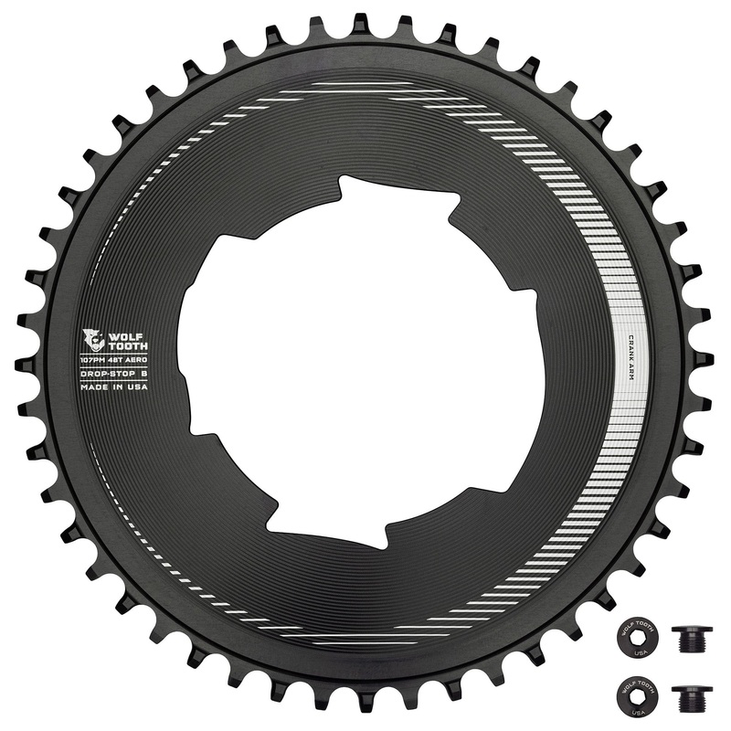Aero 107 BCD Chainrings for SRAM Drop-Stop B 46T