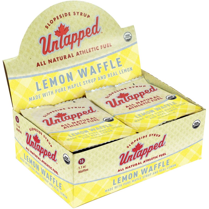 UnTapped Organic Waffle - Lemon, Box of 16