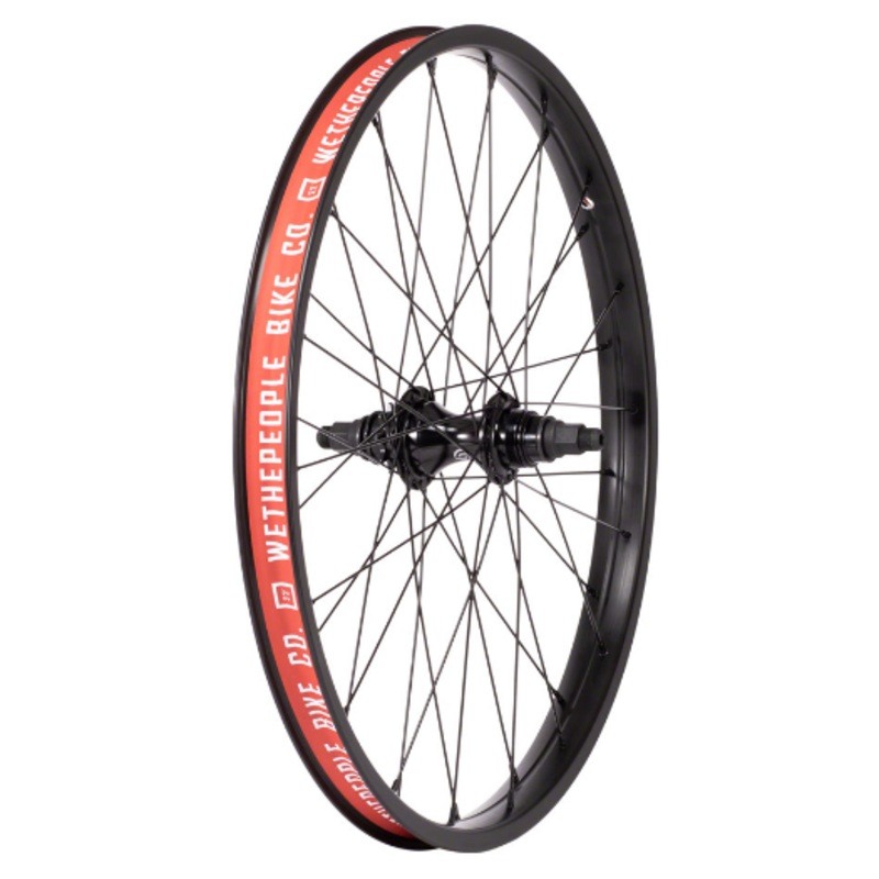 We The People Audio 22" Cassette Wheel Black/RHD/9T