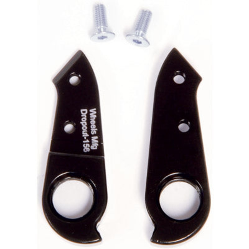 Wmfg Derailleur Hanger #156 Replacement Derailleur Hangers Wheels Mfg. Derailleur NA Black