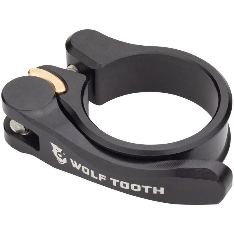 Wolf Tooth Components Quick Release Seatpost Clamp - 36.4mm, Black