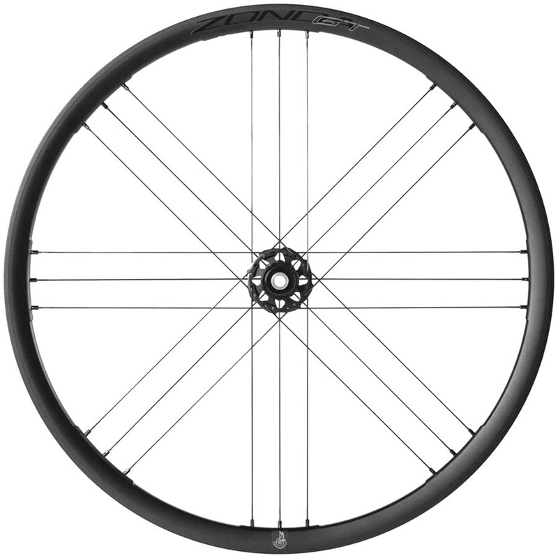 Zonda GT Front Wheel - 700c 12 x 100mm Center-Lock 2-Way Fit BLK